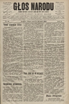 Głos Narodu : dziennik polityczny, założony w roku 1893 przez Józefa Rogosza (wydanie poranne). 1902, nr 13