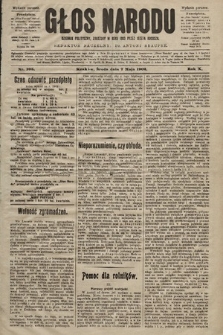 Głos Narodu : dziennik polityczny, założony w roku 1893 przez Józefa Rogosza (wydanie poranne). 1902, nr 105