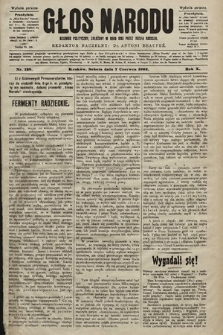 Głos Narodu : dziennik polityczny, założony w roku 1893 przez Józefa Rogosza (wydanie poranne). 1902, nr 128
