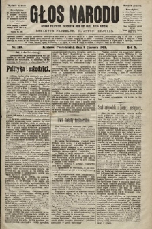 Głos Narodu : dziennik polityczny, założony w roku 1893 przez Józefa Rogosza (wydanie poranne). 1902, nr 129