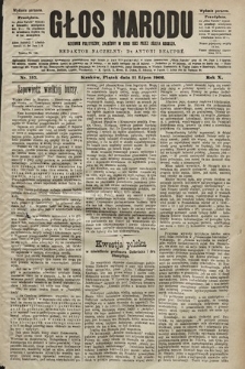Głos Narodu : dziennik polityczny, założony w roku 1893 przez Józefa Rogosza (wydanie poranne). 1902, nr 157