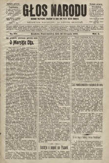 Głos Narodu : dziennik polityczny, założony w roku 1893 przez Józefa Rogosza (wydanie poranne). 1902, nr 194