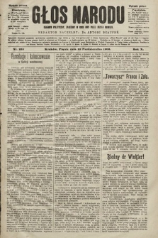 Głos Narodu : dziennik polityczny, założony w roku 1893 przez Józefa Rogosza (wydanie poranne). 1902, nr 235