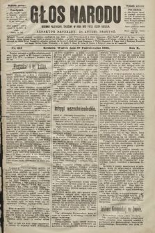 Głos Narodu : dziennik polityczny, założony w roku 1893 przez Józefa Rogosza (wydanie poranne). 1902, nr 253