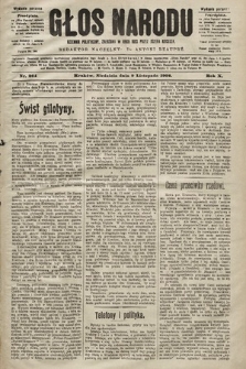 Głos Narodu : dziennik polityczny, założony w roku 1893 przez Józefa Rogosza (wydanie poranne). 1902, nr 264