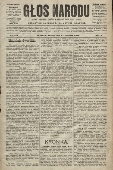 Głos Narodu : dziennik polityczny, założony w roku 1893 przez Józefa Rogosza (wydanie poranne). 1902, nr 310