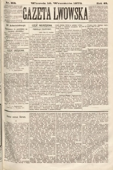 Gazeta Lwowska. 1873, nr 213