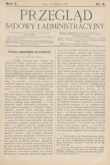Przegląd Sądowy i Administracyjny. 1876, nr 3