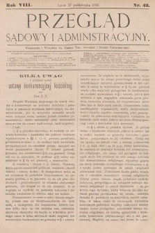 Przegląd Sądowy i Administracyjny. 1883, nr 42