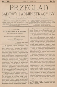 Przegląd Sądowy i Administracyjny. 1886, nr 3