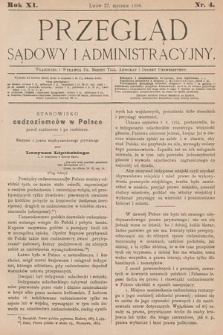 Przegląd Sądowy i Administracyjny. 1886, nr 4
