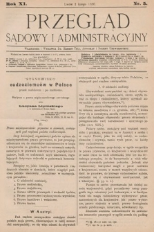 Przegląd Sądowy i Administracyjny. 1886, nr 5