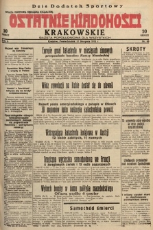 Ostatnie Wiadomości Krakowskie : gazeta popołudniowa dla wszystkich. 1931, nr 65