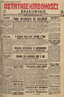 Ostatnie Wiadomości Krakowskie : gazeta popołudniowa dla wszystkich. 1931, nr 75