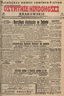 Ostatnie Wiadomości Krakowskie : gazeta popołudniowa dla wszystkich. 1931, nr 127