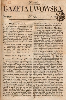 Gazeta Lwowska. 1820, nr 54