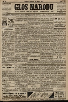 Głos Narodu. 1913, nr 39