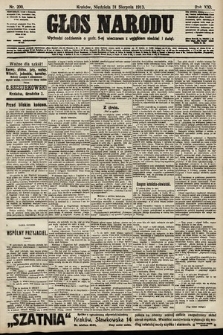 Głos Narodu. 1913, nr 200