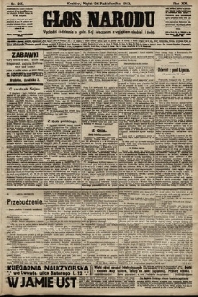 Głos Narodu. 1913, nr 245