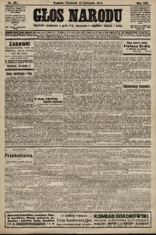 Głos Narodu. 1913, nr 261