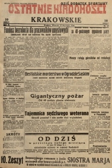 Ostatnie Wiadomości Krakowskie. 1933, nr 17