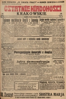 Ostatnie Wiadomości Krakowskie. 1933, nr 34