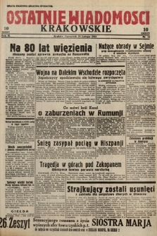 Ostatnie Wiadomości Krakowskie. 1933, nr 54