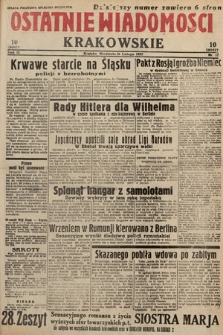 Ostatnie Wiadomości Krakowskie. 1933, nr 57