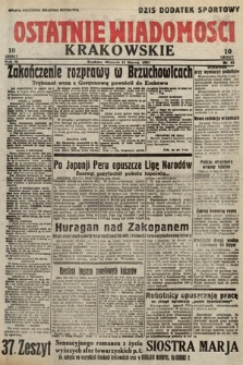 Ostatnie Wiadomości Krakowskie. 1933, nr 80