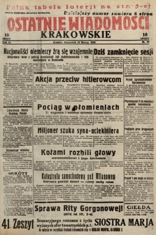 Ostatnie Wiadomości Krakowskie. 1933, nr 89