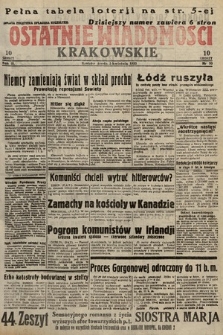 Ostatnie Wiadomości Krakowskie. 1933, nr 95