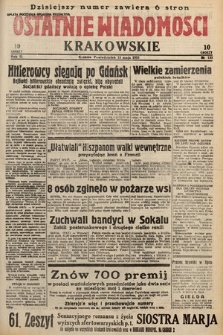 Ostatnie Wiadomości Krakowskie. 1933, nr 133