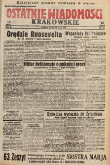 Ostatnie Wiadomości Krakowskie. 1933, nr 137