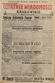 Ostatnie Wiadomości Krakowskie. 1933, nr 146