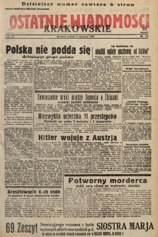 Ostatnie Wiadomości Krakowskie. 1933, nr 151