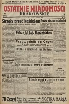 Ostatnie Wiadomości Krakowskie. 1933, nr 176