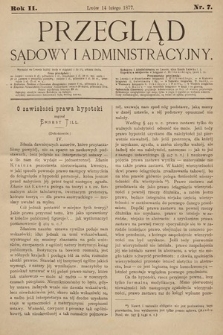 Przegląd Sądowy i Administracyjny. 1877, nr 7