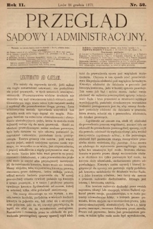 Przegląd Sądowy i Administracyjny. 1877, nr 52