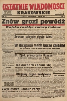 Ostatnie Wiadomości Krakowskie. 1937, nr 67