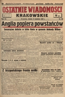 Ostatnie Wiadomości Krakowskie. 1937, nr 105