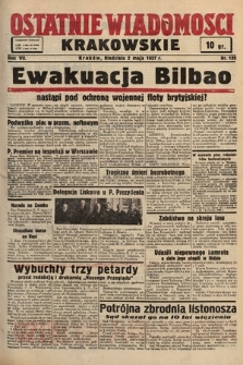 Ostatnie Wiadomości Krakowskie. 1937, nr 120