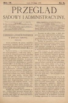 Przegląd Sądowy i Administracyjny. 1879, nr 8