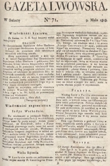 Gazeta Lwowska. 1818, nr 71
