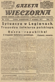 Gazeta Wieczorna. 1917, nr 3755