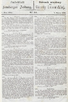 Amtsblatt zur Lemberger Zeitung = Dziennik Urzędowy do Gazety Lwowskiej. 1865, nr 55