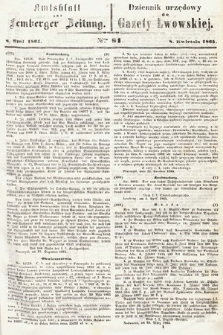 Amtsblatt zur Lemberger Zeitung = Dziennik Urzędowy do Gazety Lwowskiej. 1865, nr 81