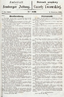 Amtsblatt zur Lemberger Zeitung = Dziennik Urzędowy do Gazety Lwowskiej. 1865, nr 130