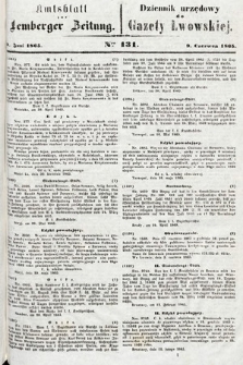 Amtsblatt zur Lemberger Zeitung = Dziennik Urzędowy do Gazety Lwowskiej. 1865, nr 131