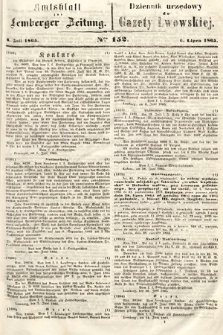 Amtsblatt zur Lemberger Zeitung = Dziennik Urzędowy do Gazety Lwowskiej. 1865, nr 152