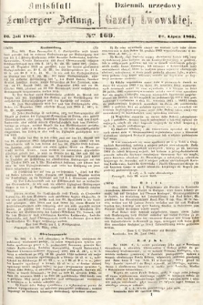 Amtsblatt zur Lemberger Zeitung = Dziennik Urzędowy do Gazety Lwowskiej. 1865, nr 169